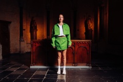 JJAYCE-OverallSkirt-Lime-Front JJAYCE-OverallSkirt-Lime-Front